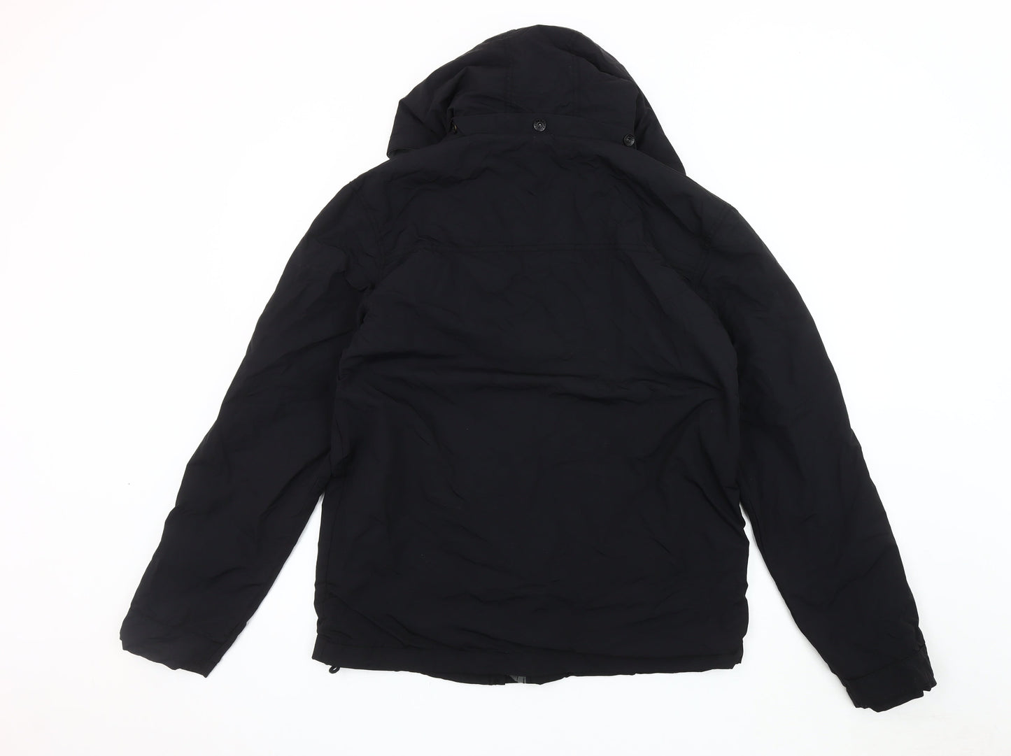 EDC by Esprit Men's Black XL Hooded Jacket