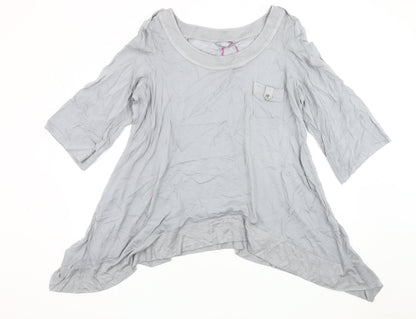 Per Una Women's Grey Tunic, Size 18, Casual Style