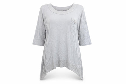 Per Una Women's Grey Tunic, Size 18, Casual Style