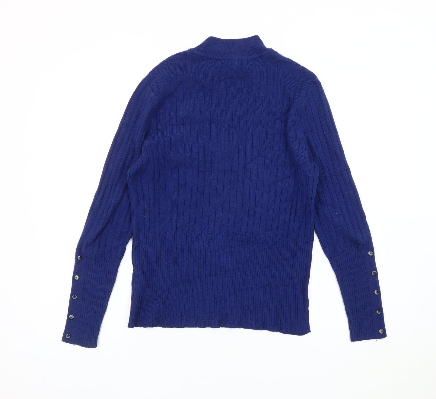 Marks and Spencer Women's Blue Pullover Jumper Size 14