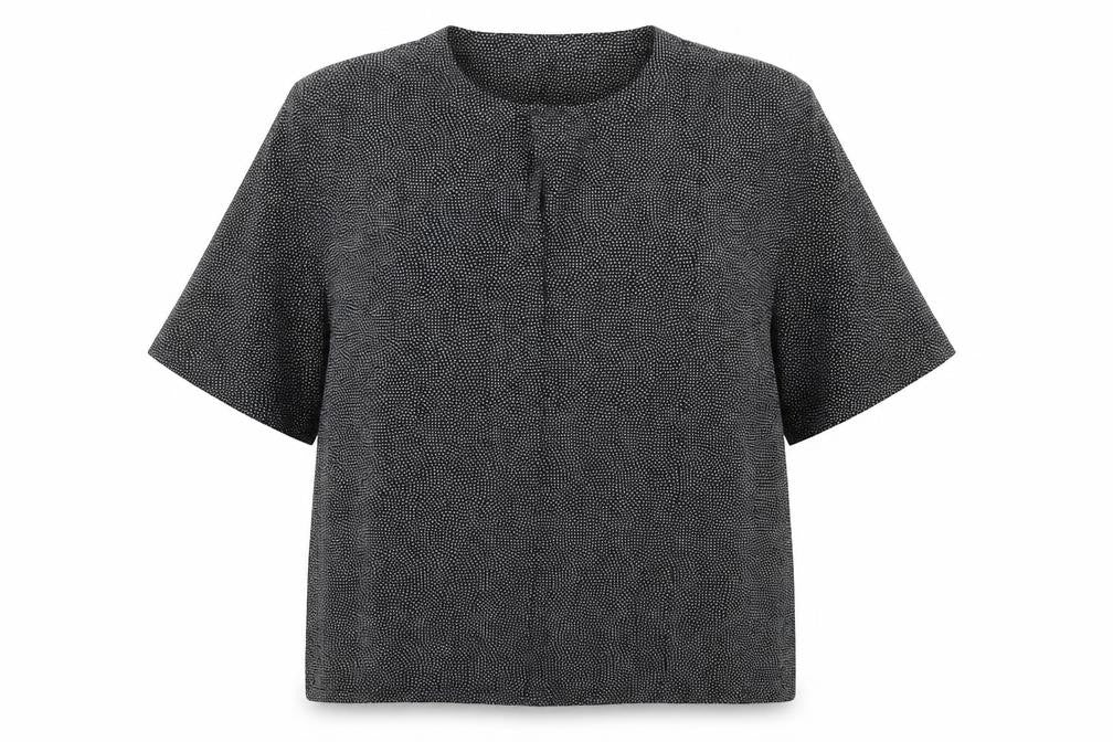 Viyella Women's Black Polka Dot Blouse Size 16