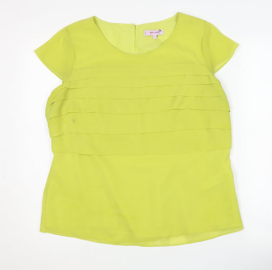 Marks and Spencer Women Yellow Blouse Size 16