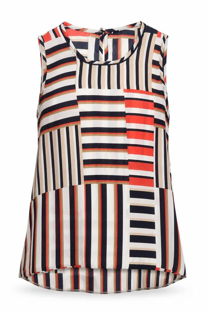 Dorothy Perkins Women's Multicoloured Striped Blouse