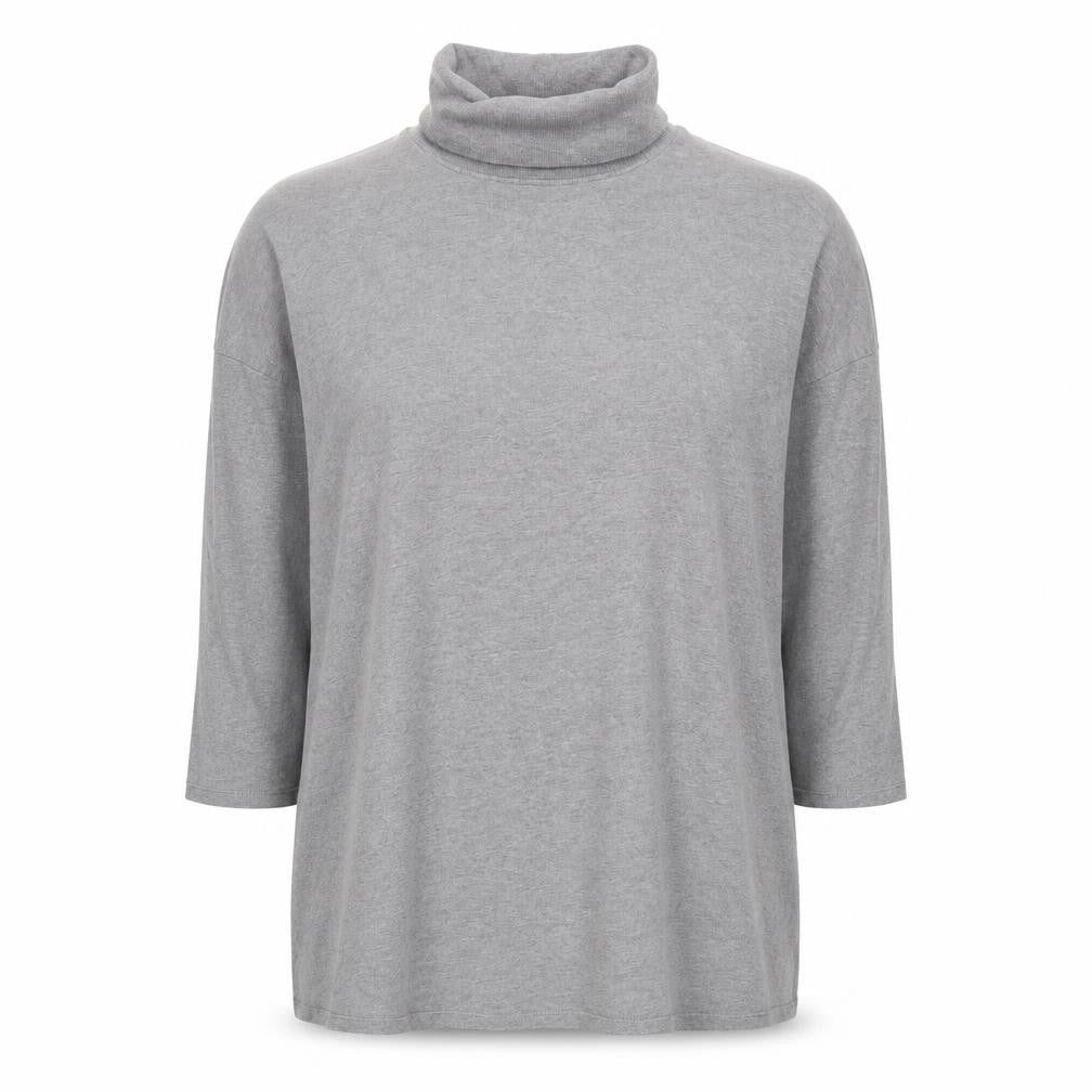 Jack Wills Women’s Grey Roll Neck Jumper Size 14