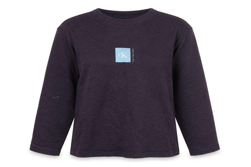 Calvin Klein Unisex Purple Sweatshirt Medium Size