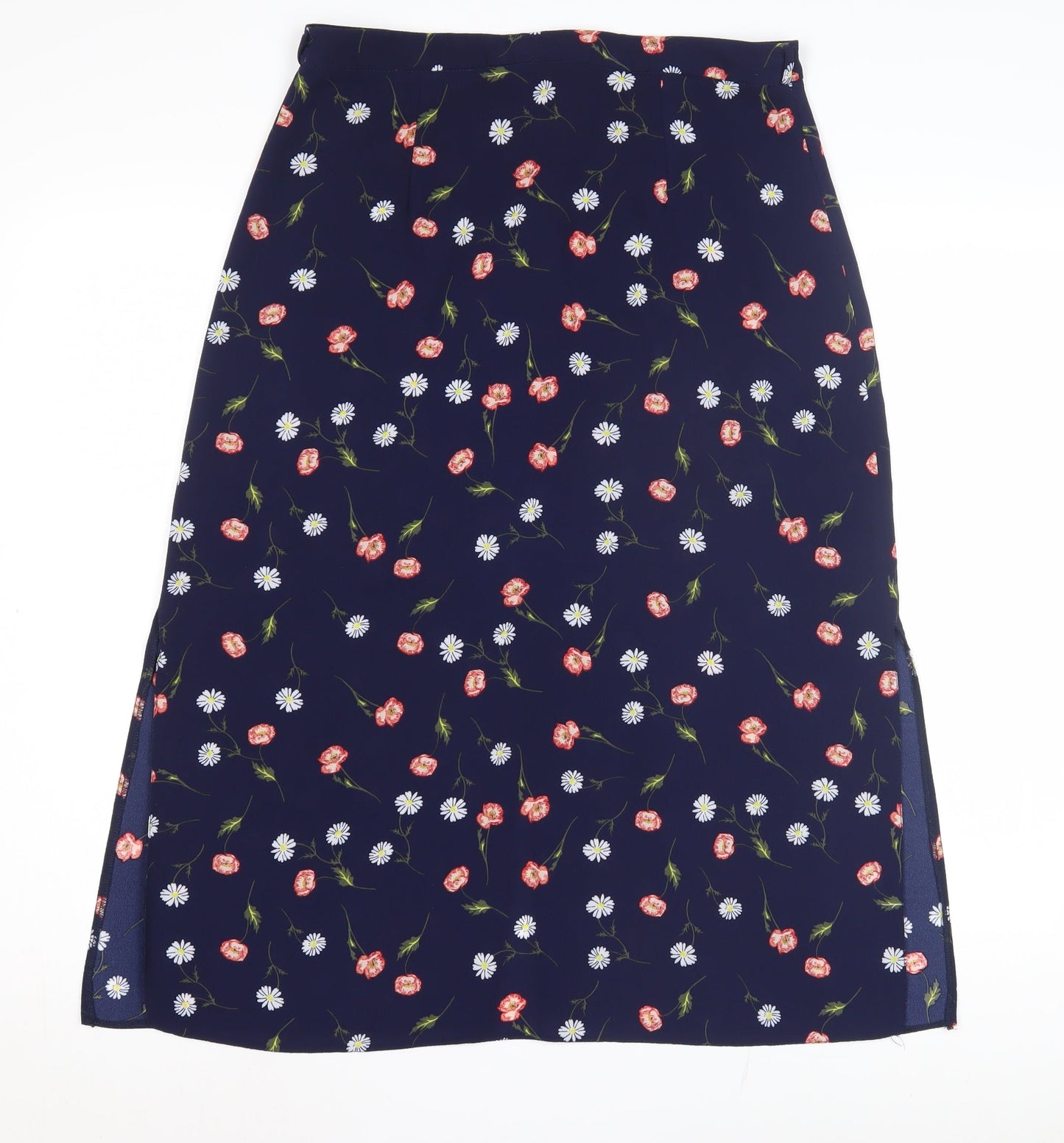 Red Herring Women's Floral Button Skirt, Size 12