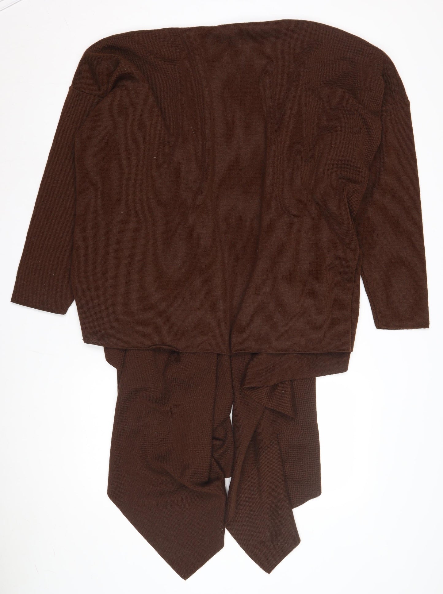 Planet Women's Brown Wrap Cardigan, One Size