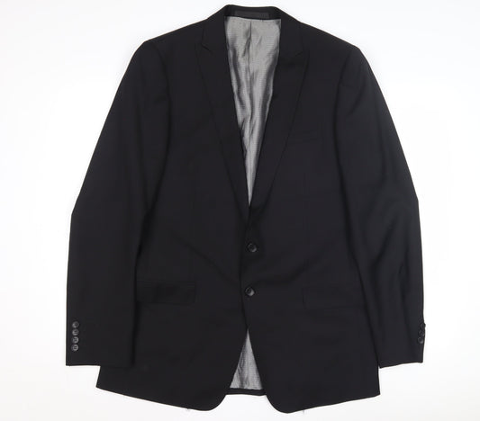 Marks & Spencer Men's Black Blazer 40 Regular