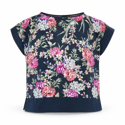 Front view of Autograph Women's Multicoloured Wrap Blouse UK 8