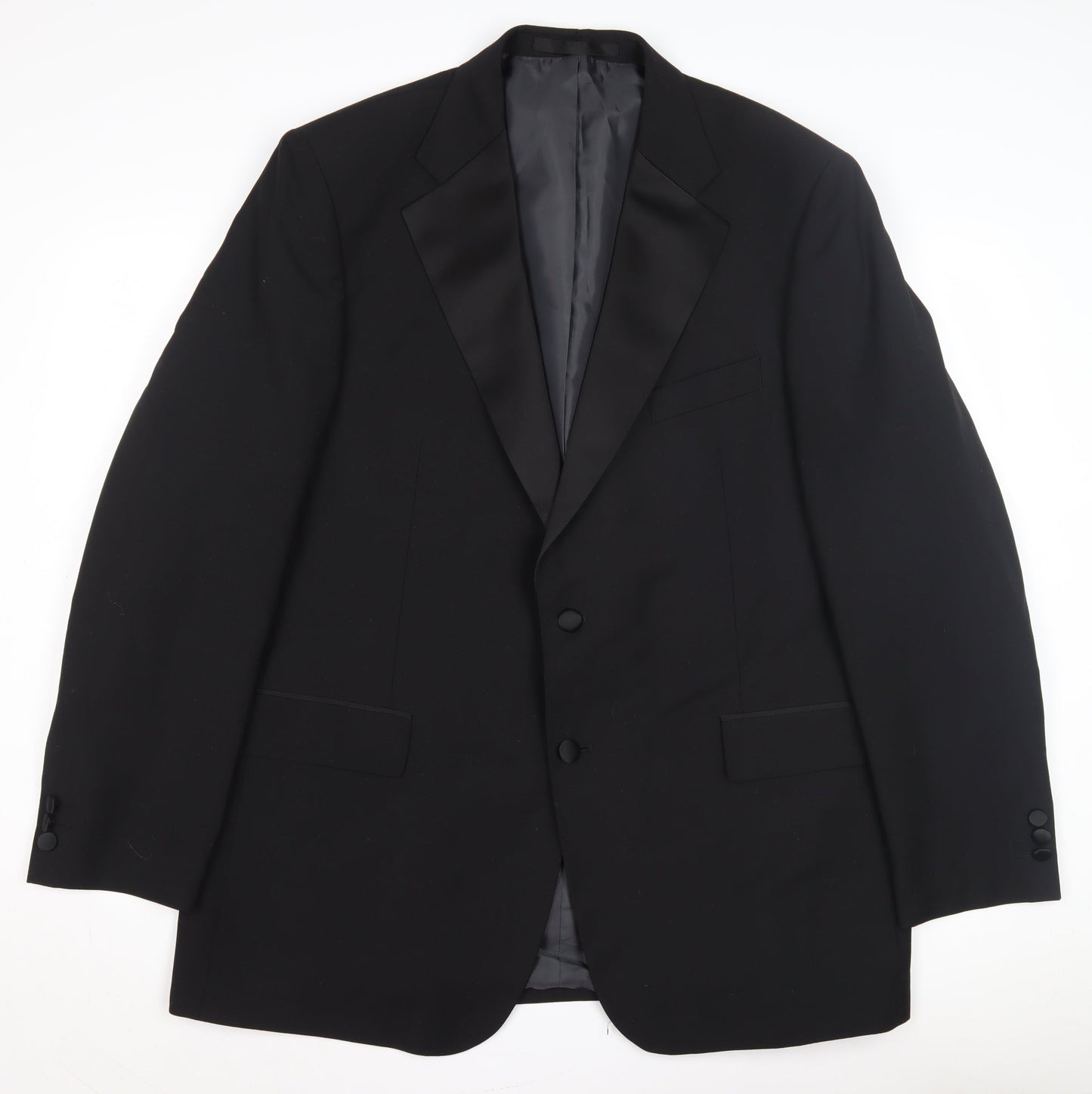 Marks and Spencer Men's Black Tuxedo Blazer, Size 40L