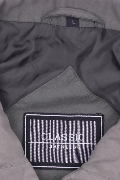 Classics Men's Green Bomber Jacket L
