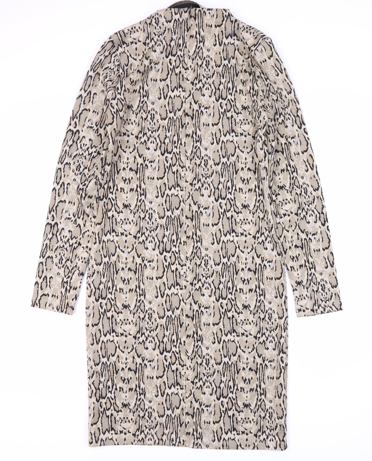 Marks & Spencer Women's Brown Animal Print Dress Size 8