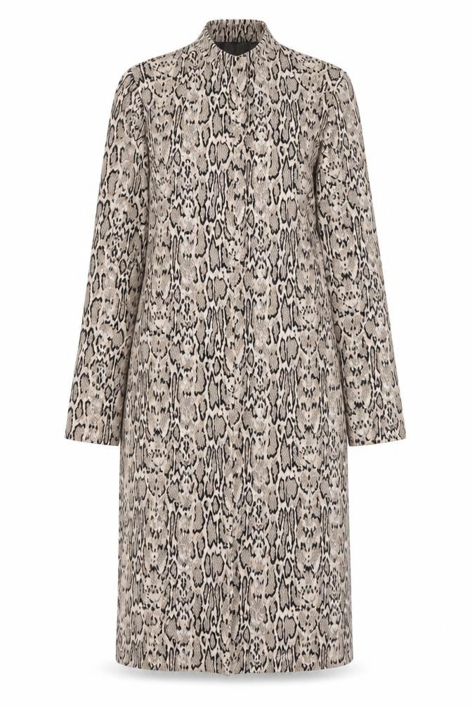 Marks & Spencer Women's Brown Animal Print Dress Size 8