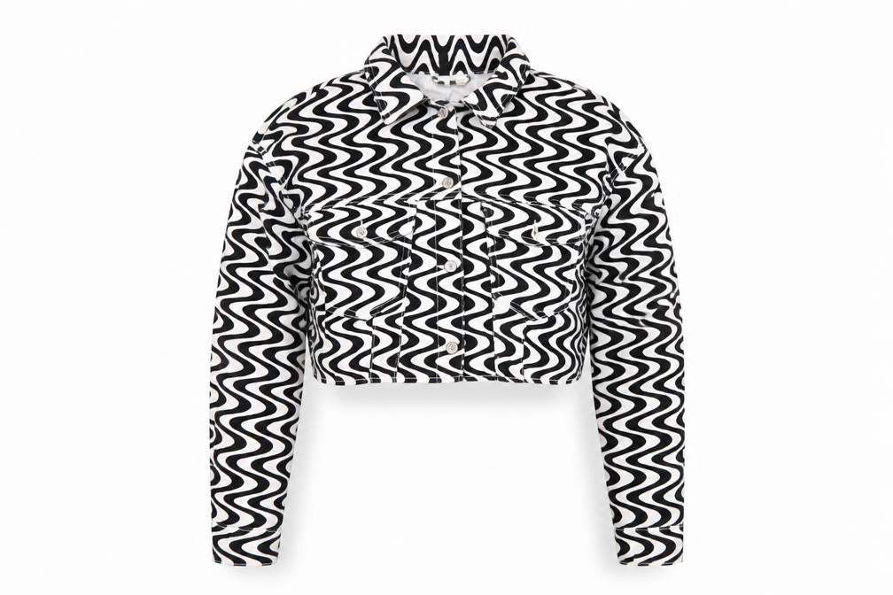H&M Women's Multicoloured Varsity Jacket Size M