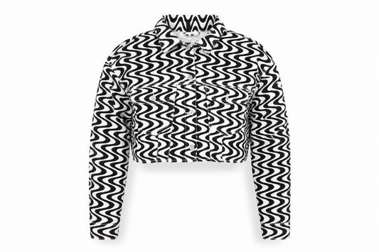 H&M Women's Multicoloured Varsity Jacket Size M