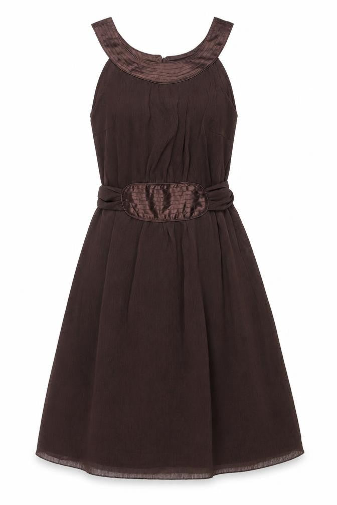 Vero Moda Women's Brown A-Line Dress Size 6