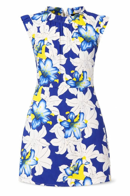 Oasis Women's Floral Knee Length Dress, Size 8, Multicoloured
