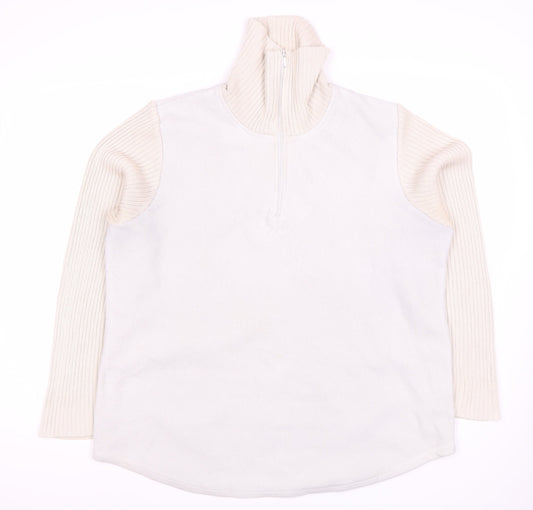 Maine New England Women's Ivory Sweatshirt Size 20