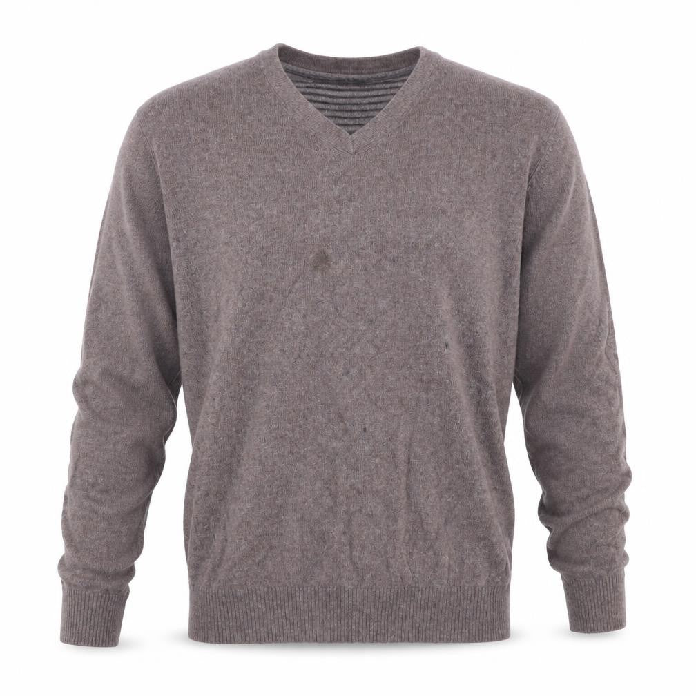 Jeff Banks Men's Brown V-Neck Pullover Jumper M