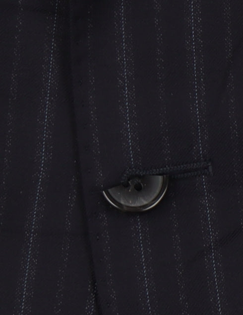 Simon Carter Men's Blue Striped Blazer, Size 40R