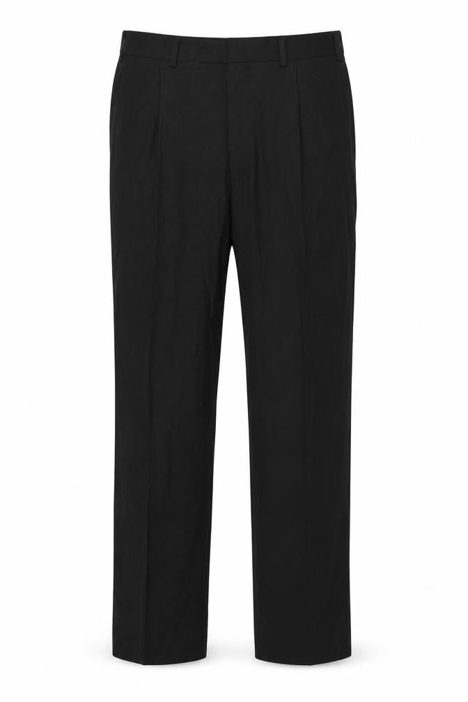 Marks & Spencer Men's Black Wool Dress Pants 36 Regular