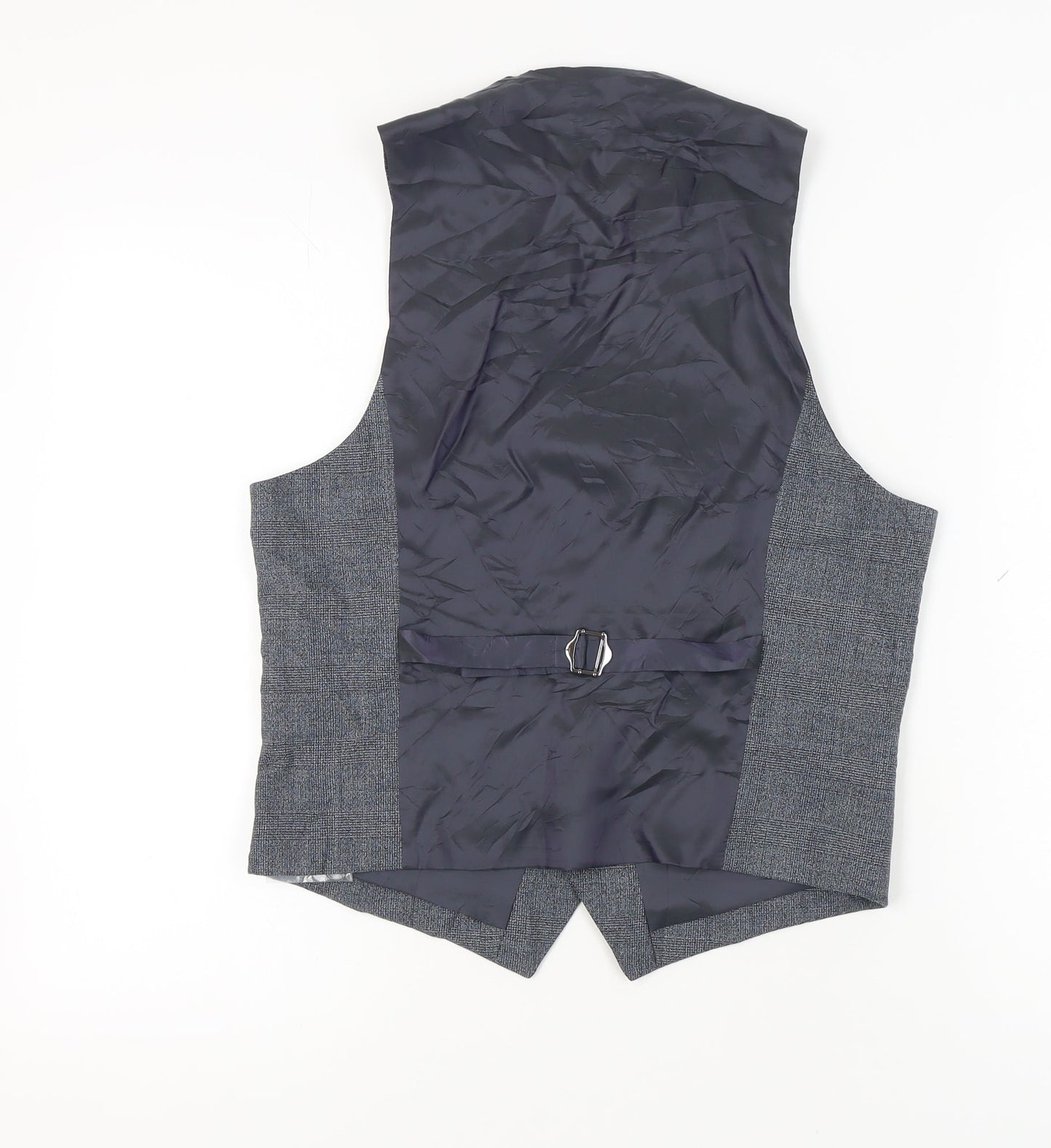 John Lewis Men's Grey Slim Fit Waistcoat, Size 40R
