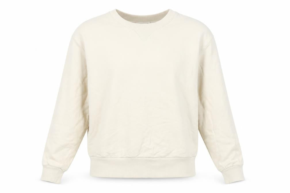 Collusion Women's Beige Medium Pullover Sweatshirt