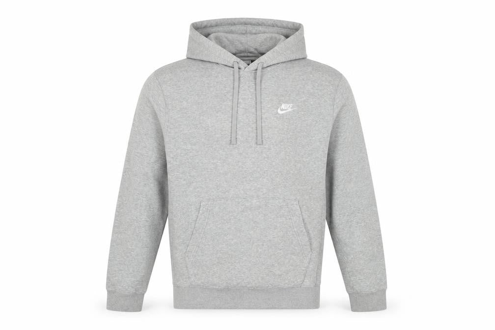 Nike Men's Grey Pullover Hoodie Size S