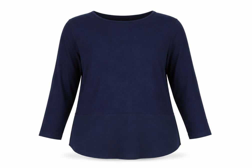 Warehouse Women's Blue Button Back Blouse Size 12