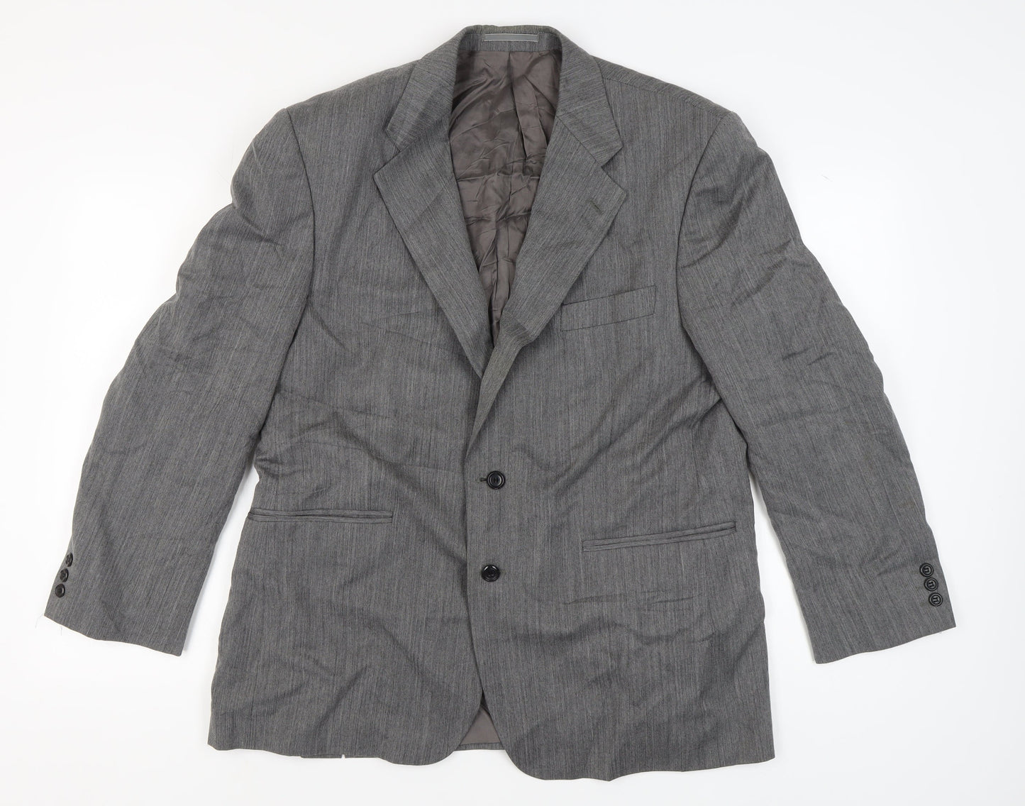 Debenhams Grey Men's Blazer, Size 44 Regular Fit