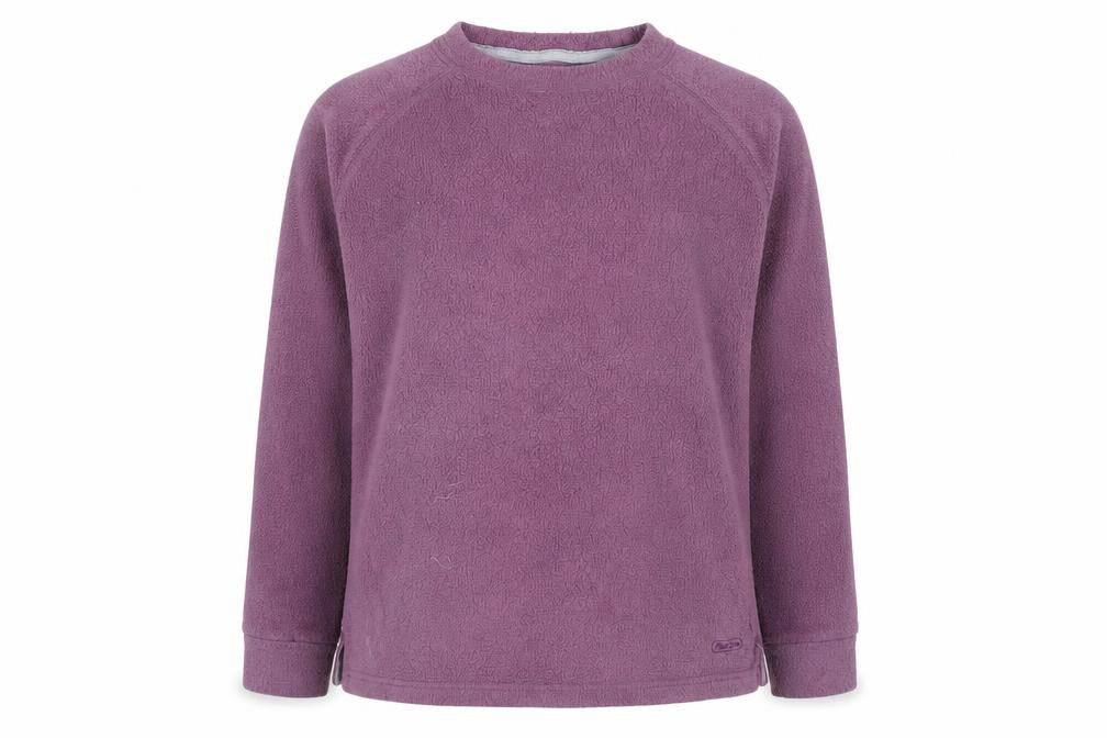 Peter Storm Women's Purple Fleece Pullover Sweatshirt Size 14
