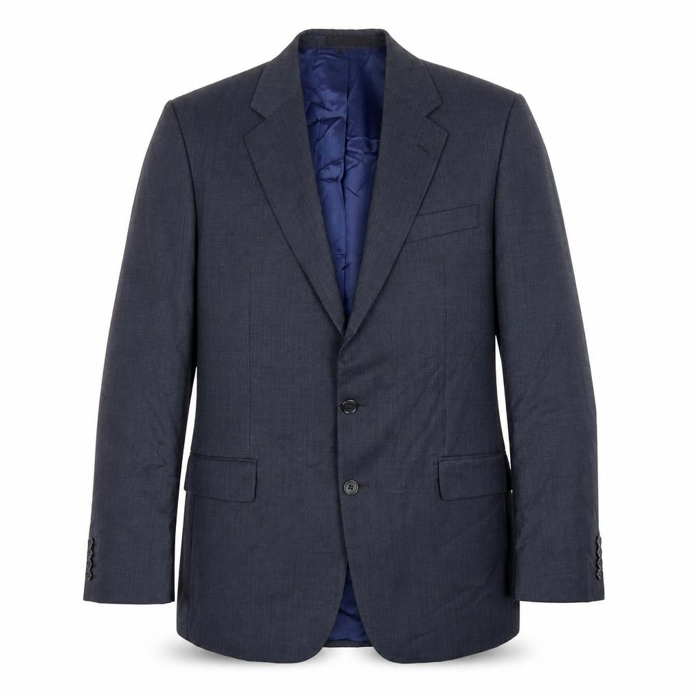 BHS Men's Blue Suit Jacket, 40in, Long, Business Formal