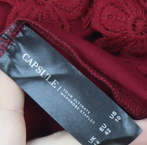 Capsule Women's Red Dress, Size 14