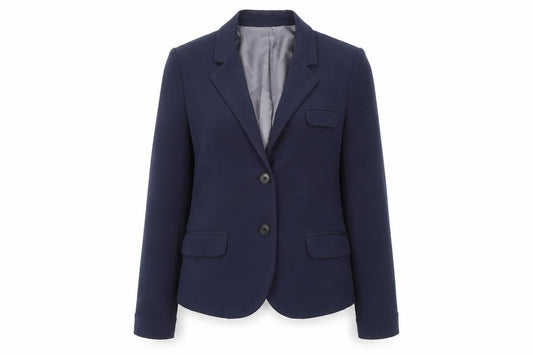 Gap Women's Blue Blazer Regular Fit, Size 8