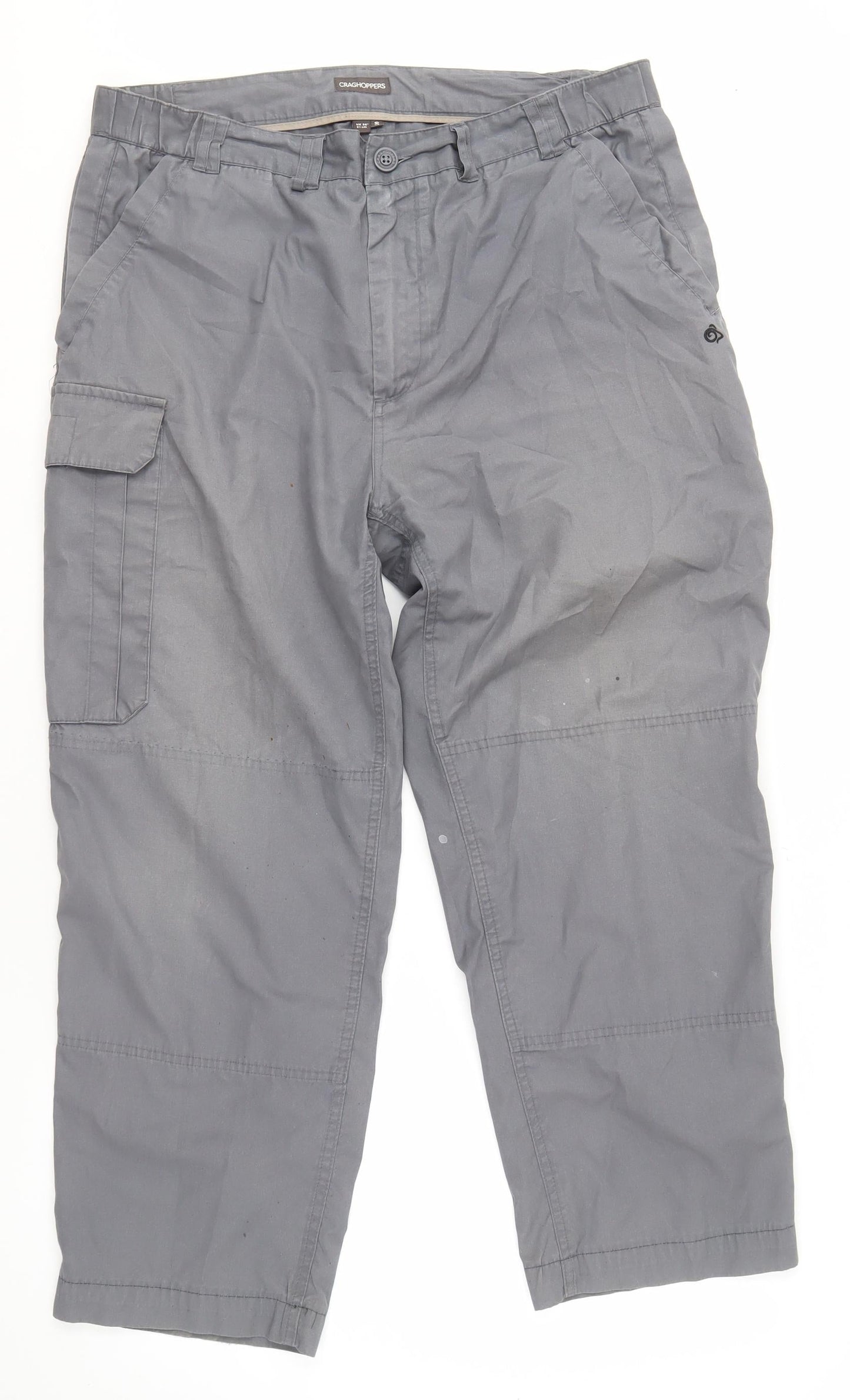 Craghoppers Men’s Grey Cargo Trousers Size S