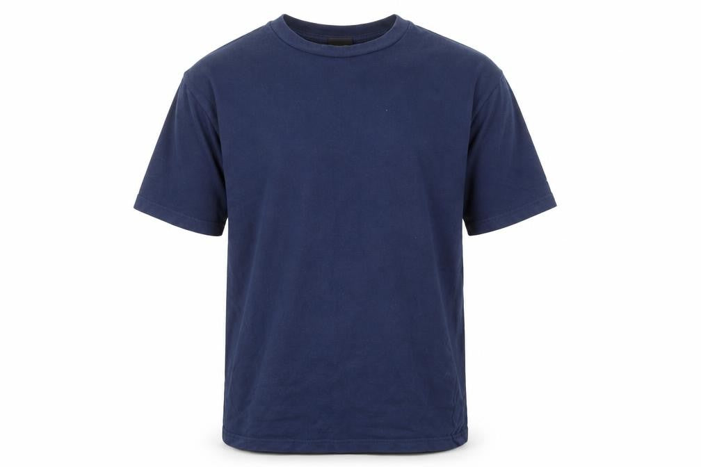 Nike Men's Blue Crew Neck T-Shirt - Size S