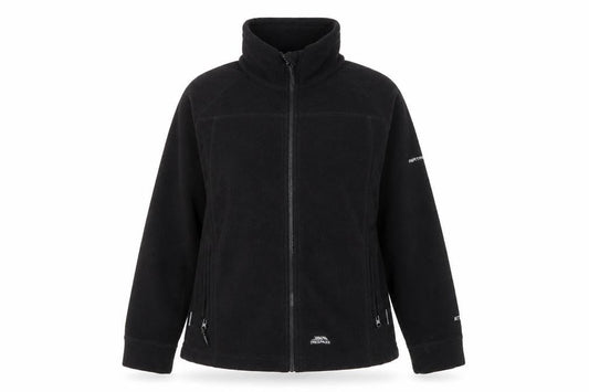 Front view of Trespass Women's Black Windbreaker Jacket, size 12