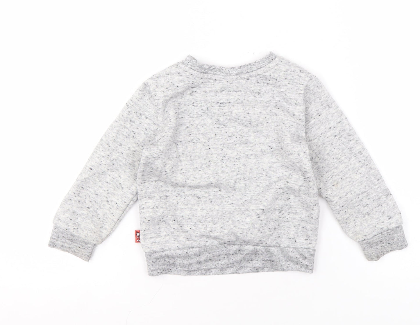 Disney Boys Grey Mickey Mouse Sweatshirt 2-3 Years