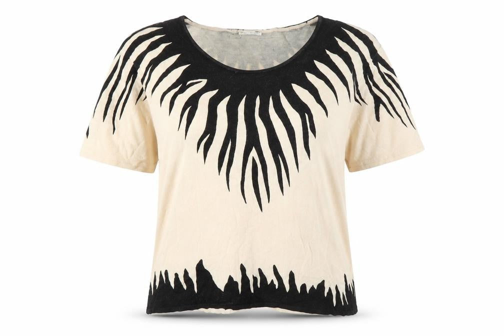 Roman Originals Women's Black Beige Medium Top