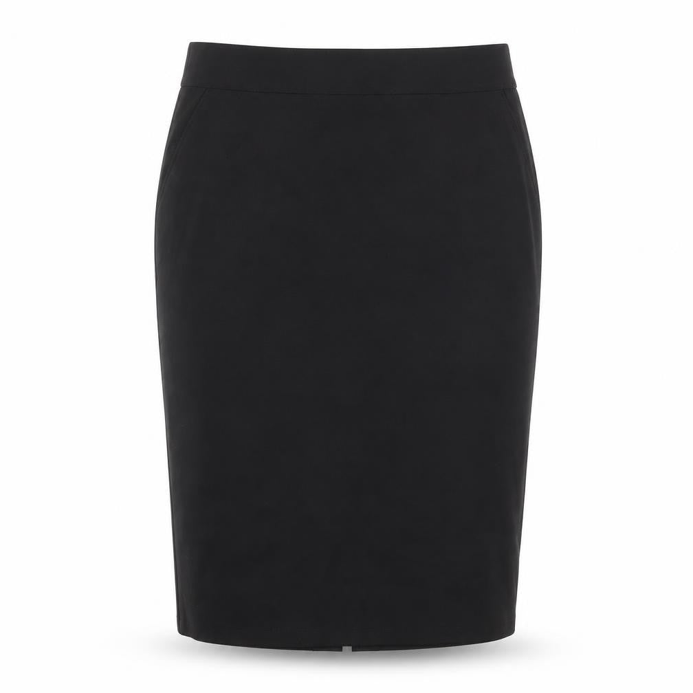 House of Bruar Women's Black Pencil Skirt, Size 14