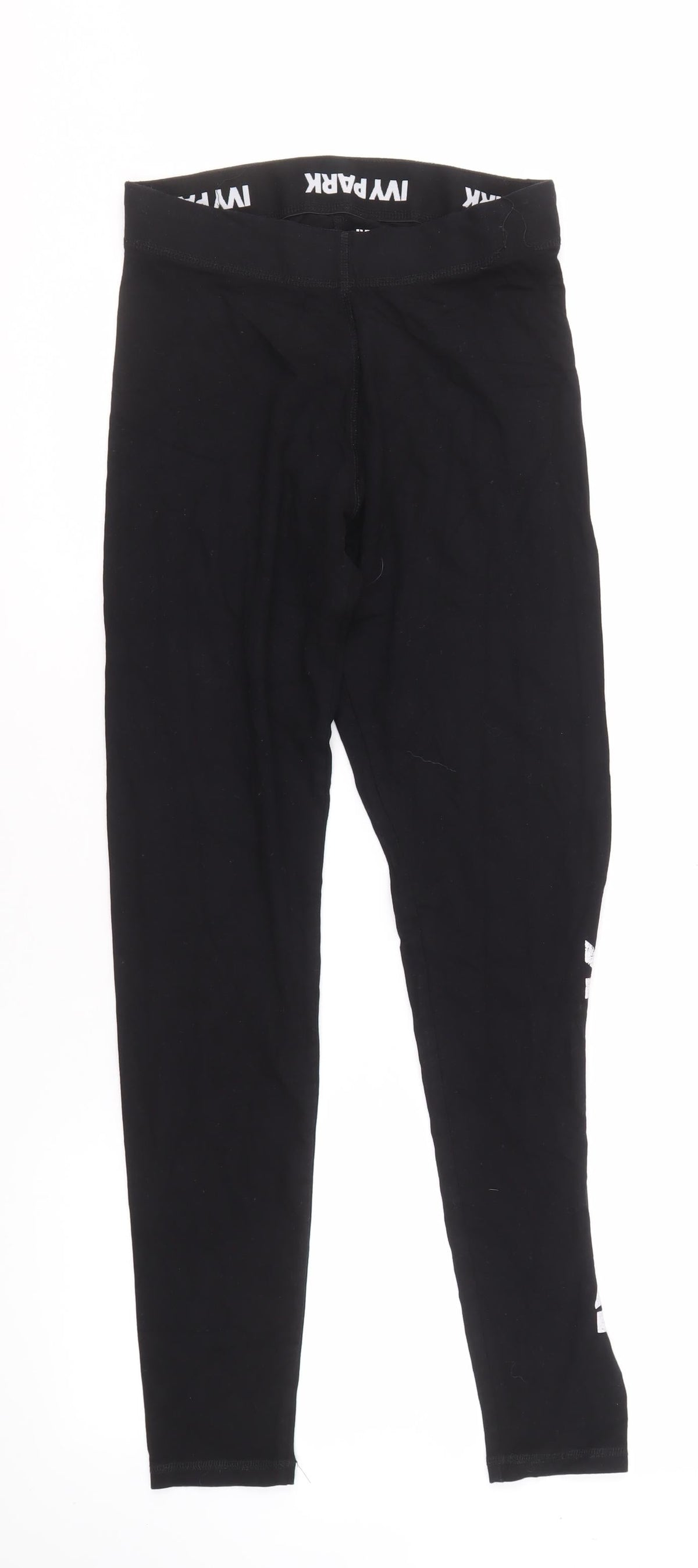 Ivy Park Women's Black Slim Fit Leggings S