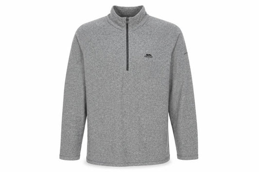 Trespass Men's Grey 2XL 1/2 Zip Sweatshirt