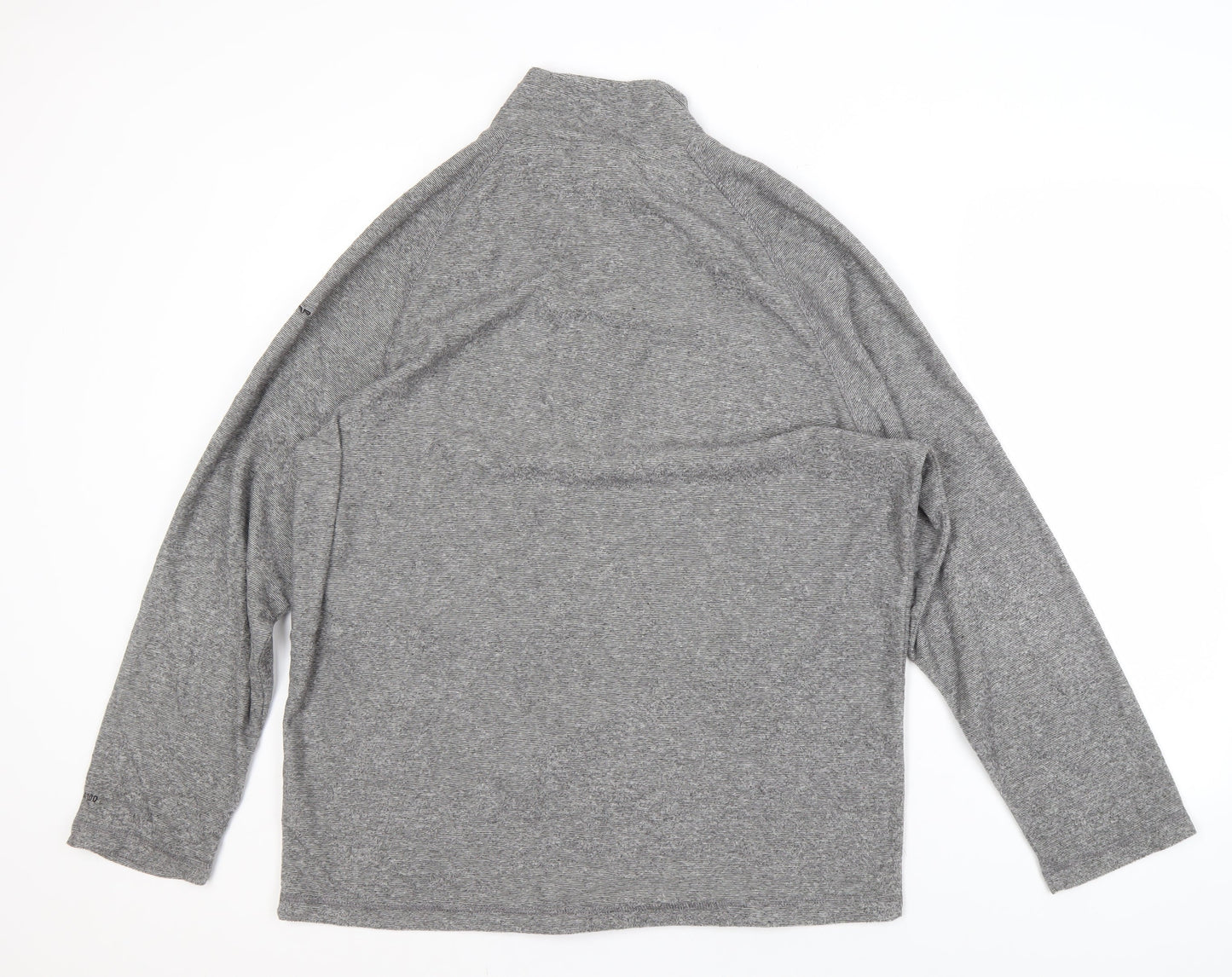 Trespass Men's Grey 2XL 1/2 Zip Sweatshirt