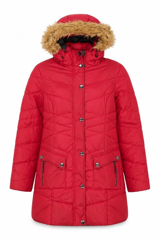 Tog Twenty Four Women's Red Puffer Jacket Size 10