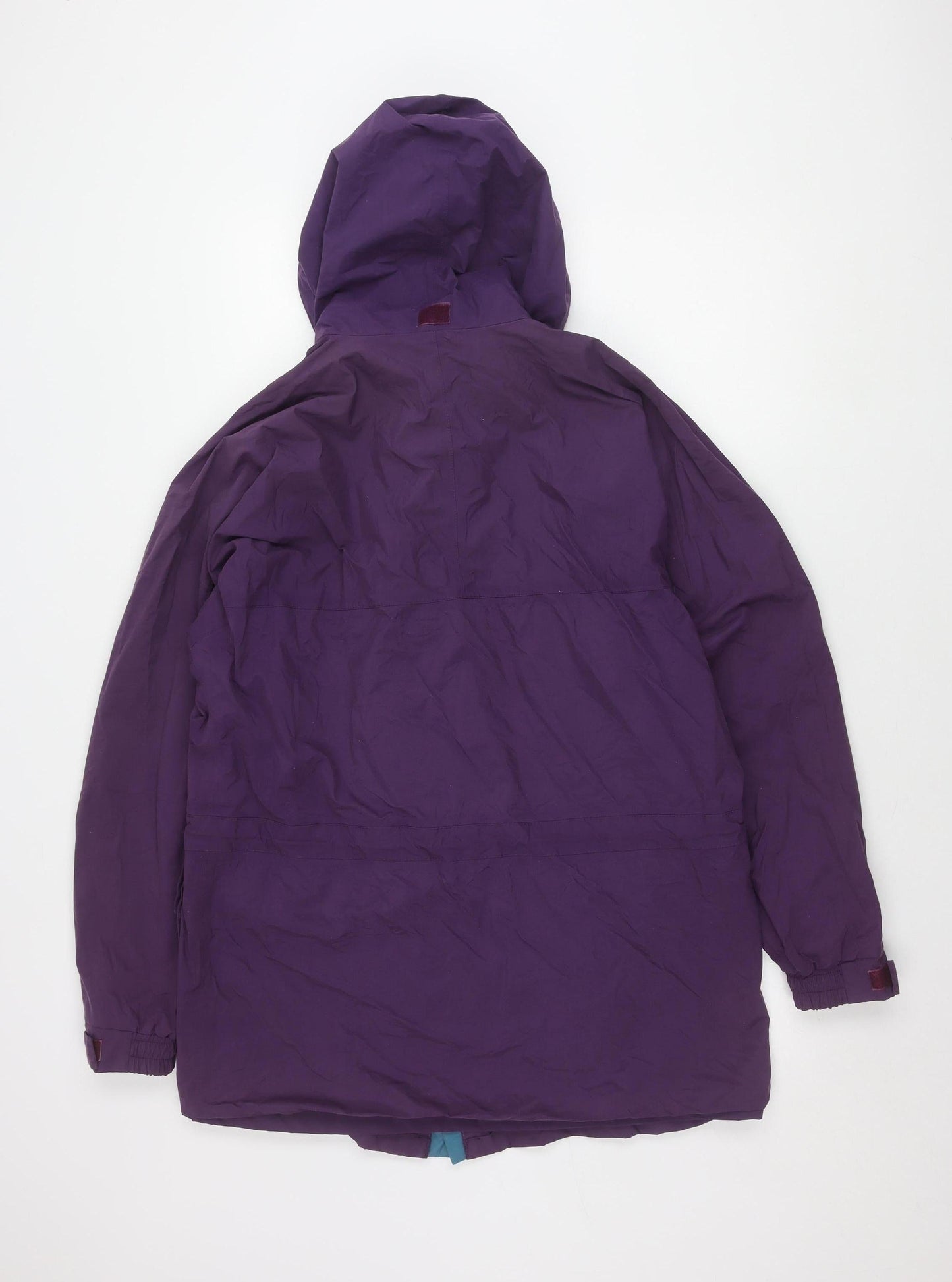Blacks Men's Purple Hooded Parka Jacket, Outdoor, Autumn/Winter