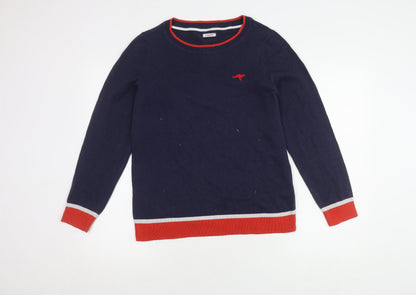 Additional front view of KangaROOS Women's Blue jumper, size 14/16