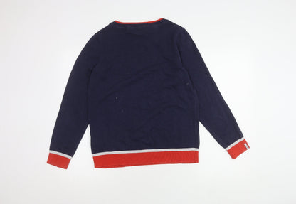 Back view of KangaROOS Women's Blue jumper, size 14/16