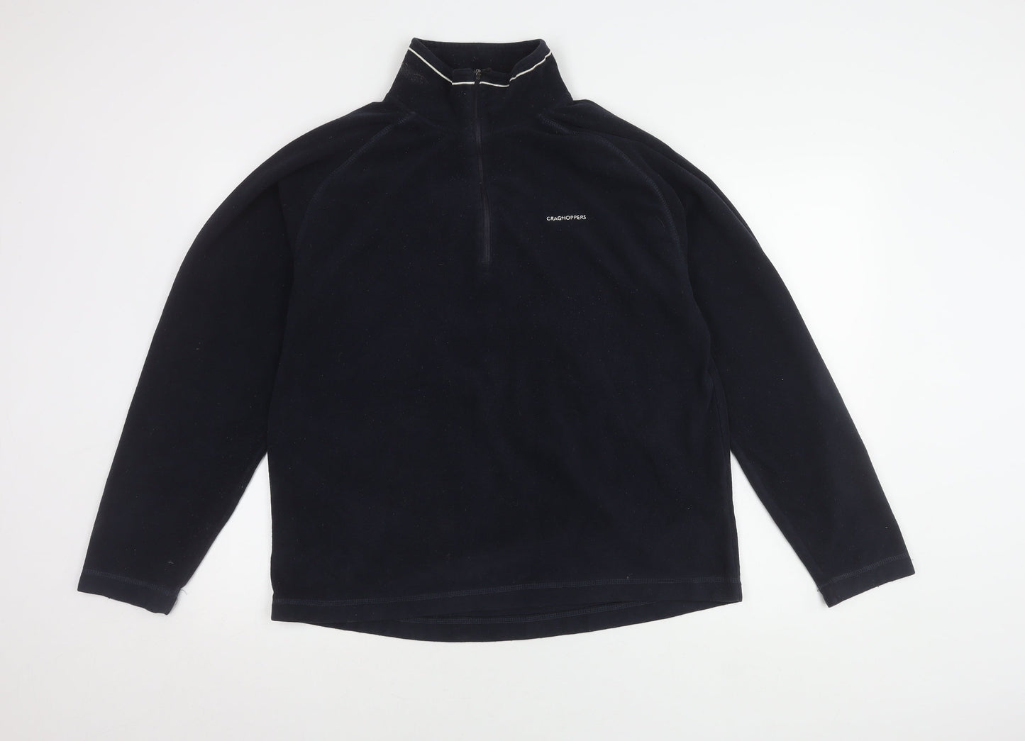 Craghoppers Men's Black XL Fleece Pullover Sweatshirt