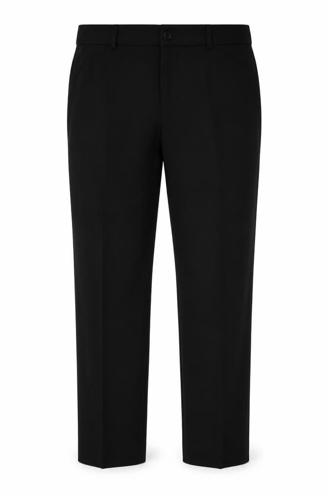 Farah Men's Black Trousers 42 Regular Workwear