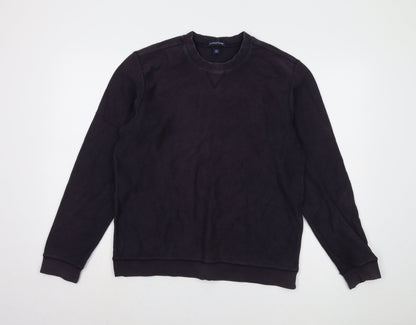 Lands' End Men's Black Pullover Sweatshirt M